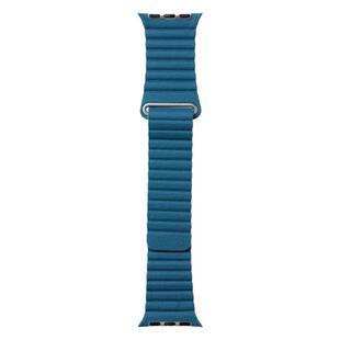 适用苹果手表s11表带官款S10磁吸皮质iwatch回环式applewatch运动