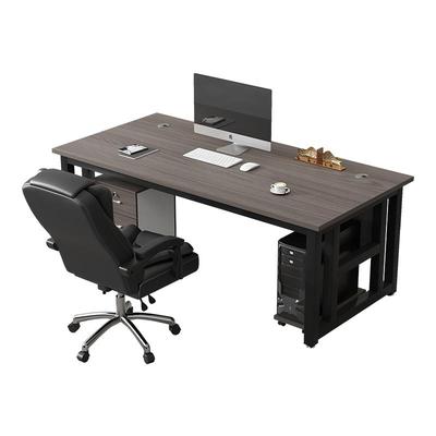 单人办公桌老板桌电脑桌子经理桌