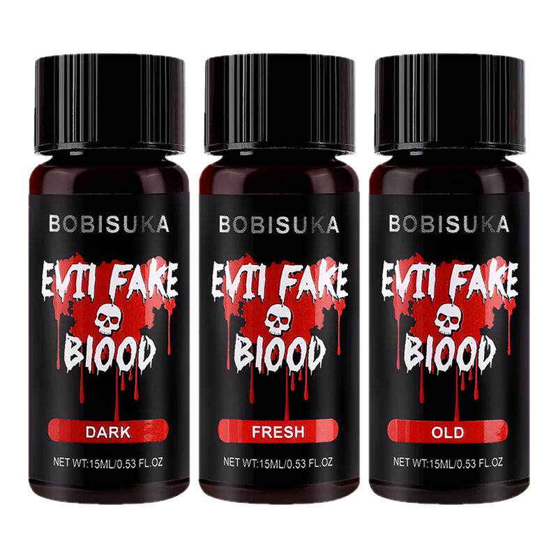 BOBISUKA影视特效血浆膏不流动易清洗可食用假血鲜血黑血万圣妆容