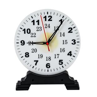 大号演示用钟表模型教师钟面教具两三针非联动小学生认识时钟数学