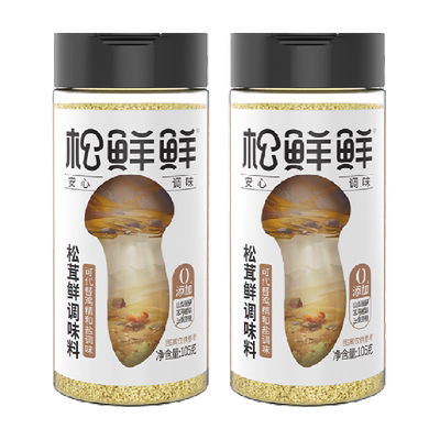 松鲜鲜松茸鲜调味料105g×2罐
