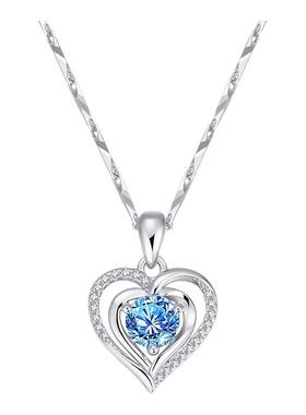 纯银项链女S999轻奢小众高级新款