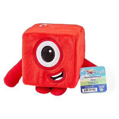 美国毛绒公仔数字积木玩具