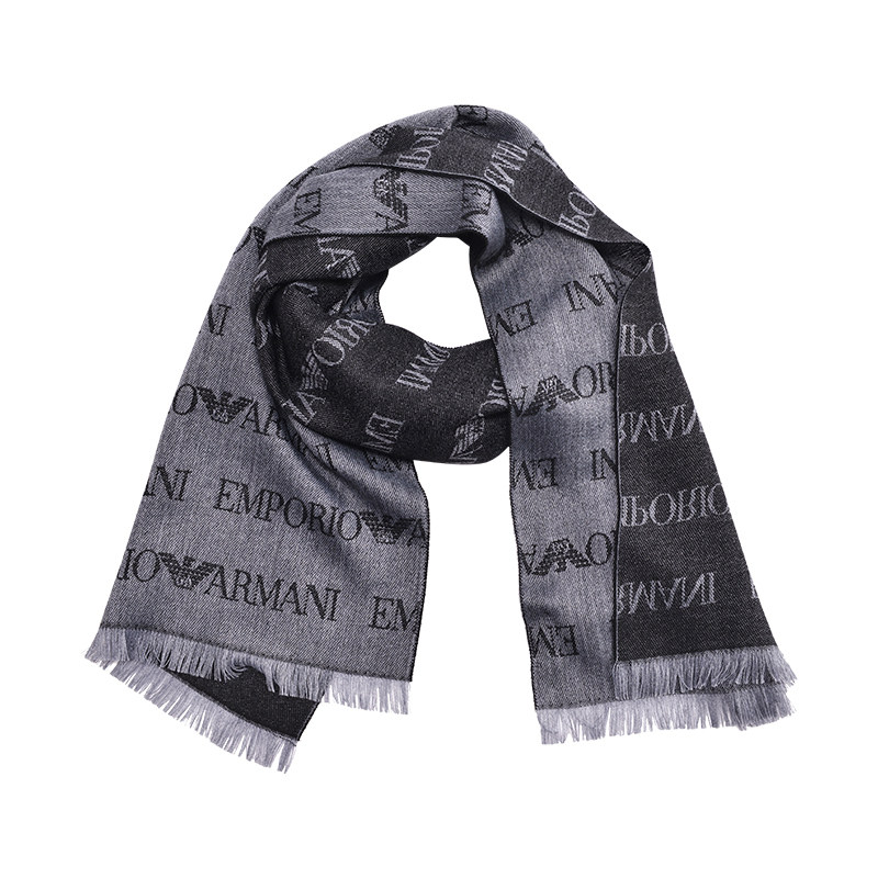 阿玛尼春秋季经典LOGO围巾