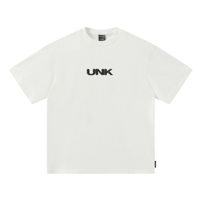 UNKNOWTAL发泡印花短袖