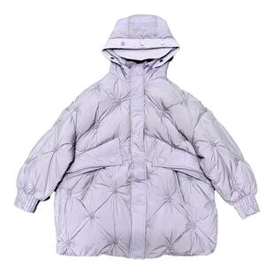 2026年新款极寒高充绒量羽绒服巨好看的冬装冬季女款白色版型好看