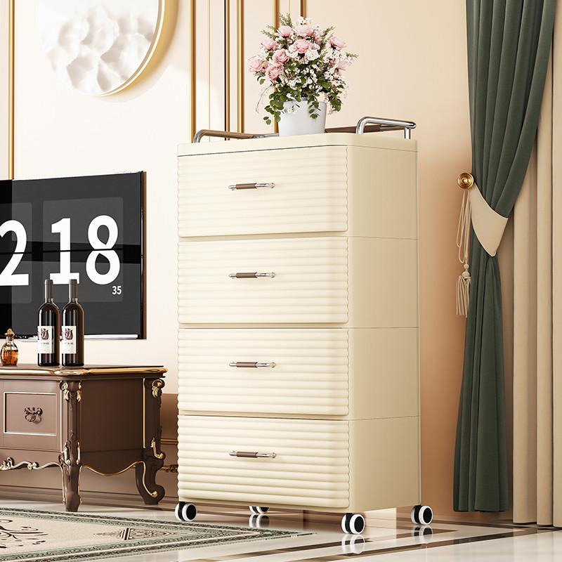 收纳柜置物柜家用抽屉式五斗柜客厅多层杂物零食储物柜卧室床头柜