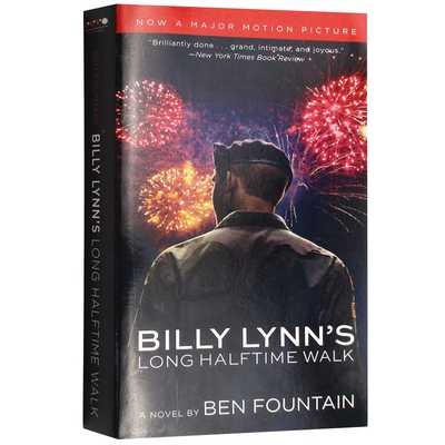 比利林恩的中场战事 英文原版小说 Billy Lynn's Long Halftime Walk 半场无战事 英文版 漫长的中场休息 李安新电影 进口书