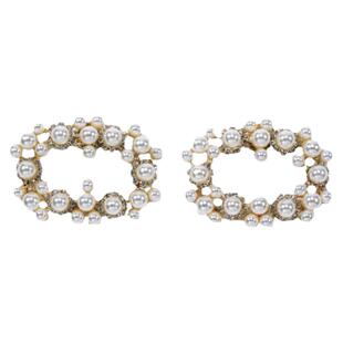 7or9 浅金扁扁圆珠扣  空气棉高跟鞋配饰 自由DIY 一鞋多穿