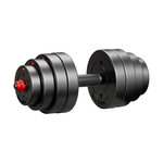 李宁哑铃男士健身家用锻炼器材械运动套装组合杠铃可调节重量宿舍