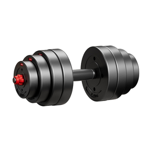 李宁哑铃男士健身家用锻炼器材械运动套装组合杠铃可调节重量宿舍