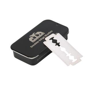 日本双面剃须刀片替换刀片刀头手动老式刮胡刀刮脸刀削发刀剃头刀