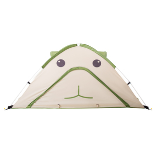 微木便携式儿童帐篷室内游戏屋 露营帐篷户外公园帐篷防蚊虫2-3人