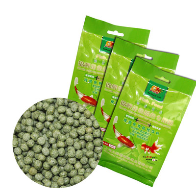 大拇指锦鲤鱼饲料金鱼粮扬色增艳