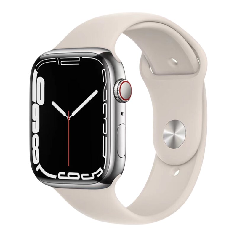 正品回环appplewatch S9苹果手表运动表带S10/SES8代尼龙硅胶原装