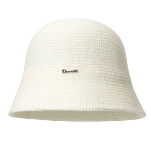 畹町针织水桶帽女秋冬季保暖百搭针织拼色盆帽显脸小毛线渔夫帽子