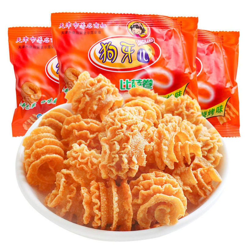 狗牙儿锅巴比萨卷超级好吃零食
