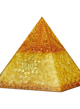 招财聚财黄水晶巨吸金金