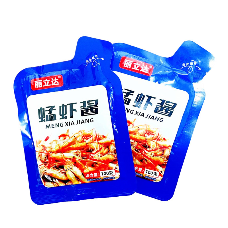 丽立达牌蜢虾酱蟹黄酱烟台特产