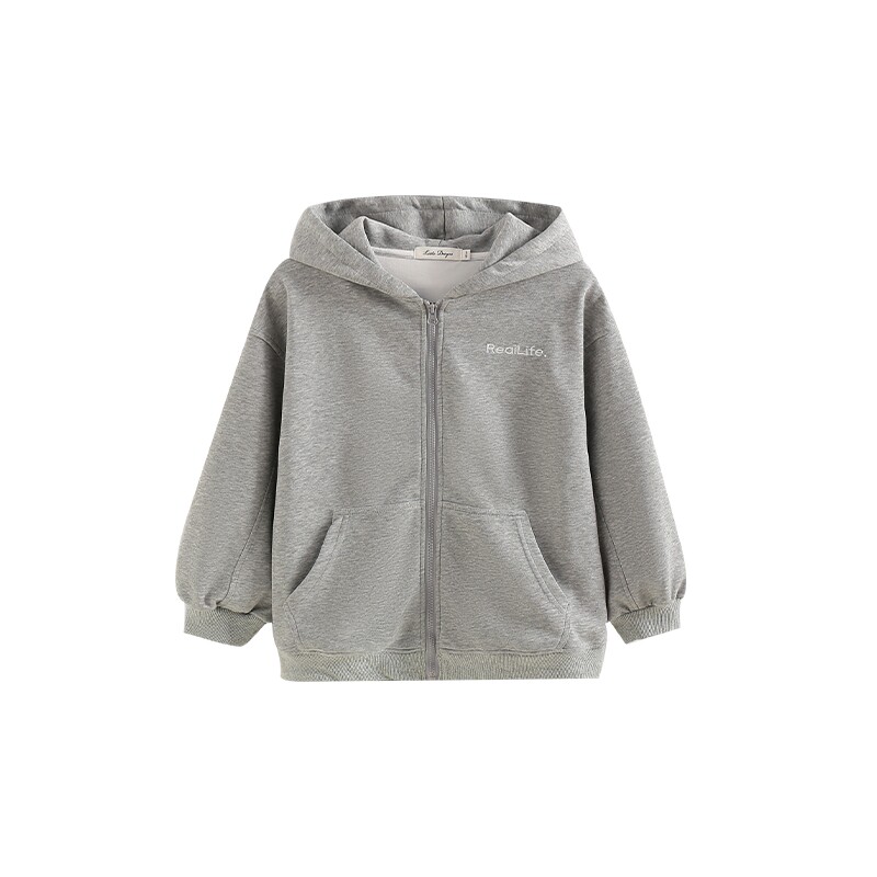 女孩洋气保暖加厚卫衣外套