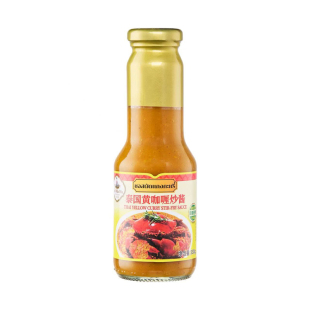 泰国进口水妈妈黄咖喱炒酱330g 泰式咖喱饭咖哩鸡调料家用调味酱
