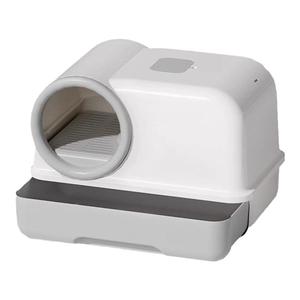 猫砂盆走廊式超大号防外溅防带砂防臭全封闭幼猫加高抽屉式猫厕所