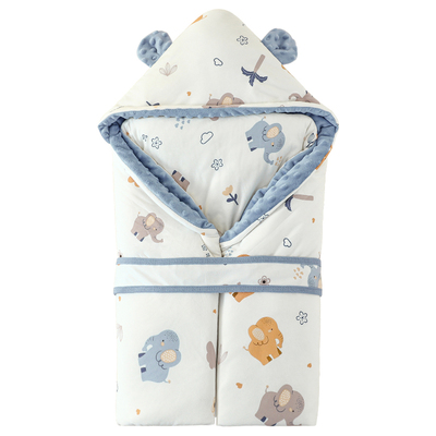 a类新生儿抱被不起球不跑毛包被