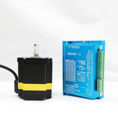 86闭环步进电机套装8.5NM/12.5NM含伺服驱动器可加刹车HBS86H现货