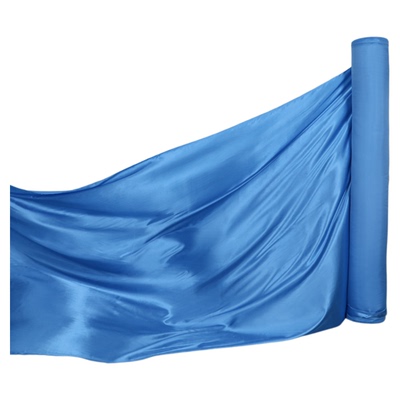 绸缎布天蓝色中国风亮面纯色