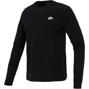 滔搏NIKE耐克男子圆领运动休闲长袖T恤套头衫AR5194-010