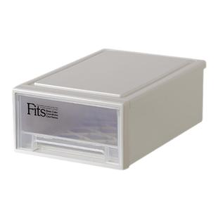 日本天马F330收纳抽屉衣柜衣服储物塑料透明抽屉式整理Fits收纳箱