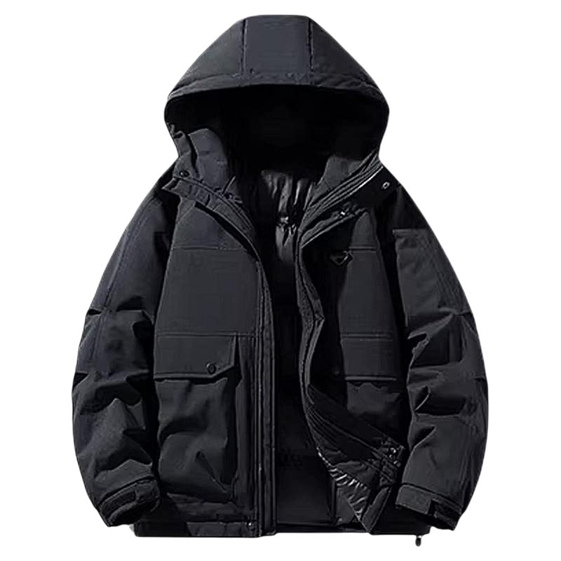 潮牌大码男装棉服宽松加肥冬季