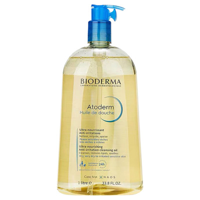 【保税】超大瓶2斤装！法国TOPICREM特碧润沐浴油保湿滋养修护