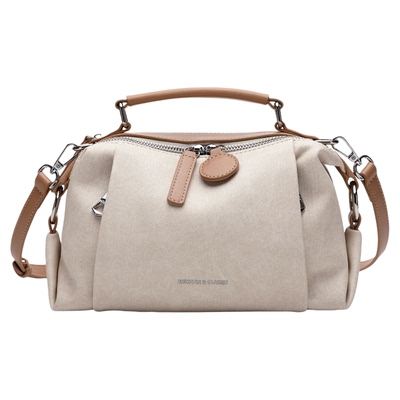 稻草人新款波士顿包斜挎包