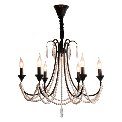 飞朵法式复古黑色水晶吊灯