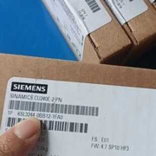 议价西门子全新原装G120 控制单元 CU250S-2 PN 6SL3246-0BA22-1F