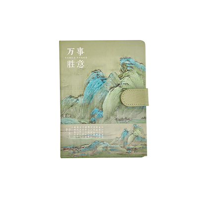 国潮古风手账本烫金定制笔记本