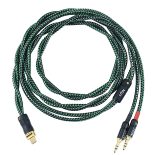 Mps发烧级单晶铜Type-C转接双3.5mm一分二耳机平板手机HiFi音频线