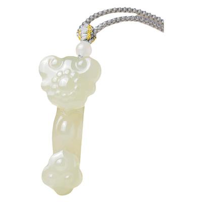 晴水如意吊坠男女款儿童玉坠