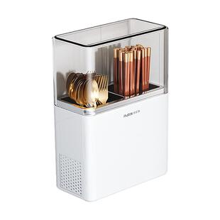 佳帮手筷子收纳盒壁挂式刀架厨房置物架家用勺子筷子筒一体收纳架