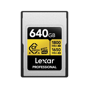 Lexar雷克沙CFexpressTypeA 4.0储存卡GOLD相机专用存储ZV-1