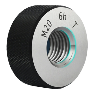 6h螺纹环规通止规螺纹规量规外螺纹通止规M18*1.5 M24*2 M1-M100