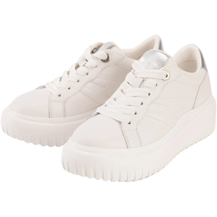 暇步士休闲板鞋春秋新款女鞋百搭小个子显瘦增高小白鞋厚底饼干鞋