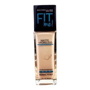 美宝莲 FIT ME定制柔雾粉底液30ml 115 120 哑光版 控油遮瑕油皮