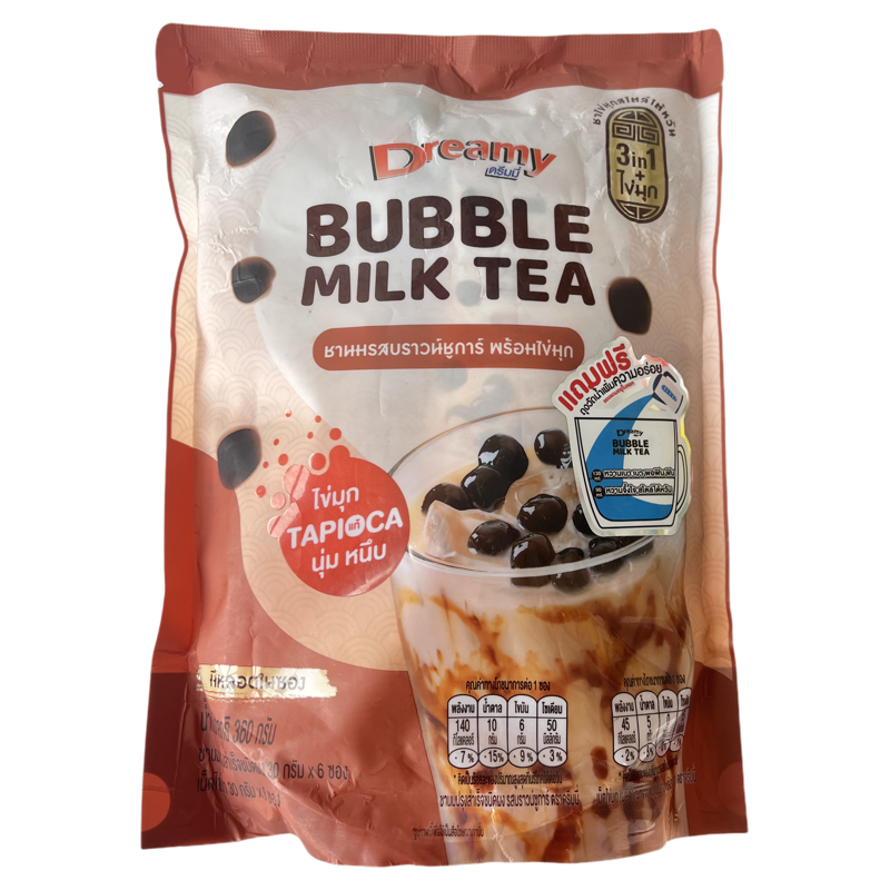 泰国饮料阿萨姆黑糖珍珠奶茶速溶
