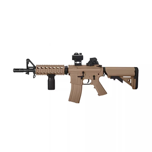 锋加盛M4cqb火控版电动回膛可空挂真人CS玩具枪模型wargame发射器