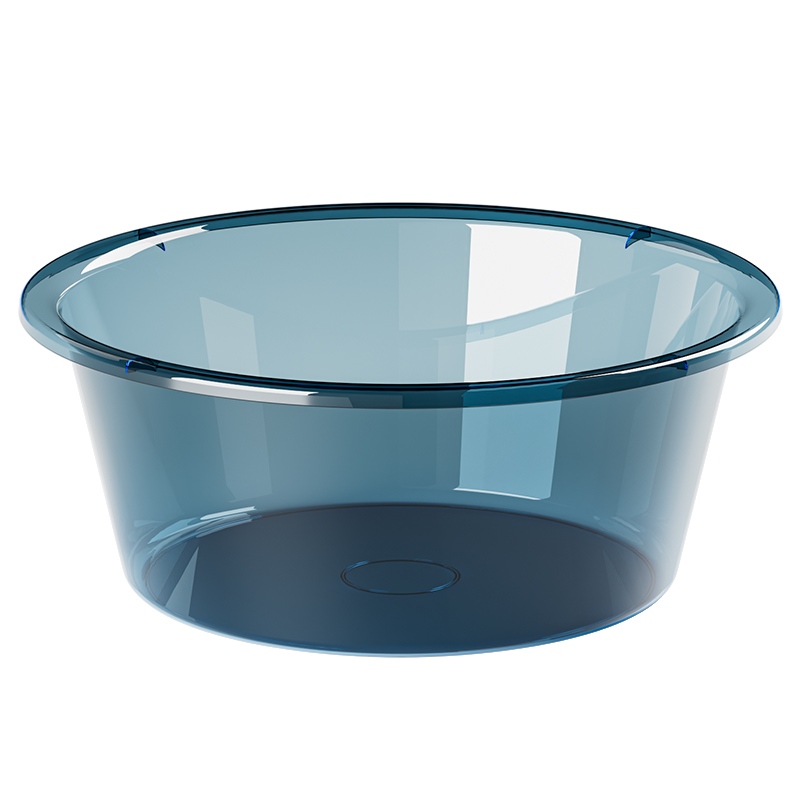 加厚洗衣服洗脸盆学生大号家用透明盆子塑料宿舍洗脚盆婴儿小面盆