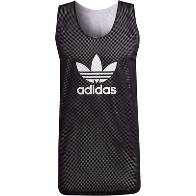 阿迪达斯三叶草男运动双面背心