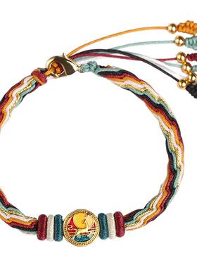 龙结通用线材/银民族风手链