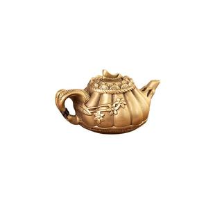 把把壶铜手把件随身盘玩把玩解压小摆件文玩工艺礼品吊坠把把胡